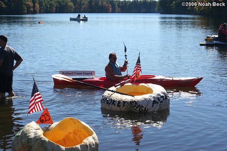 October 8, 2006: 1st annual Massachusetts Pumpkin Paddle (2006)