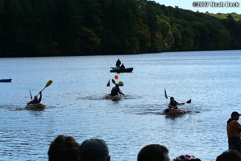 October 14, 2007: 2nd (and final) annual Massachusetts Pumpkin Paddle