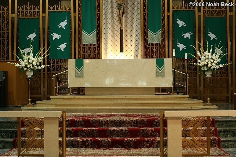 July 1, 2006: Altar flower arrangement