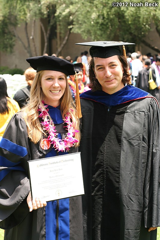 June 15, 2012: Anna and her advisor