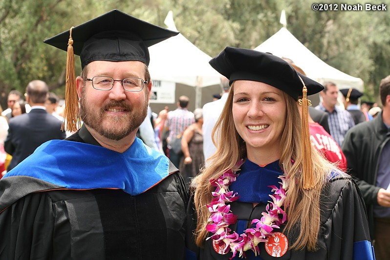 June 15, 2012: Anna and ??? at graduation