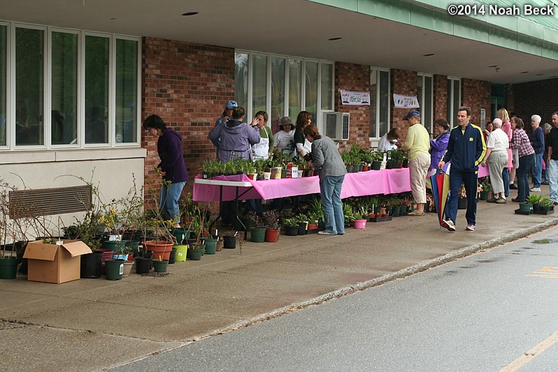 May 10, 2014: Annual Wachusett Garden Club plant sale