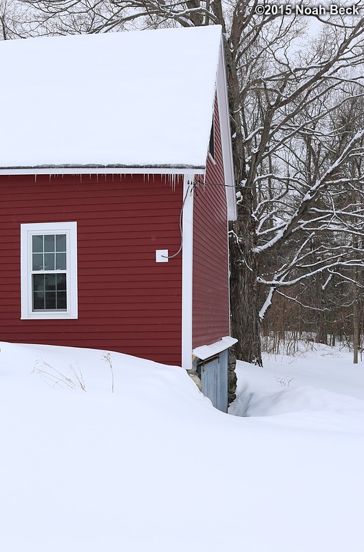 February 8, 2015: Barn in between snow storms