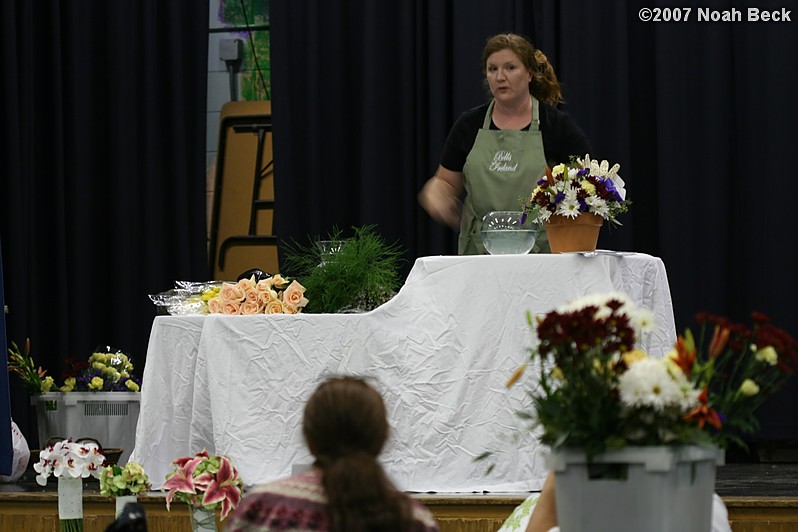 October 10, 2007: Bells of Ireland presentation for Wachusett Garden Club