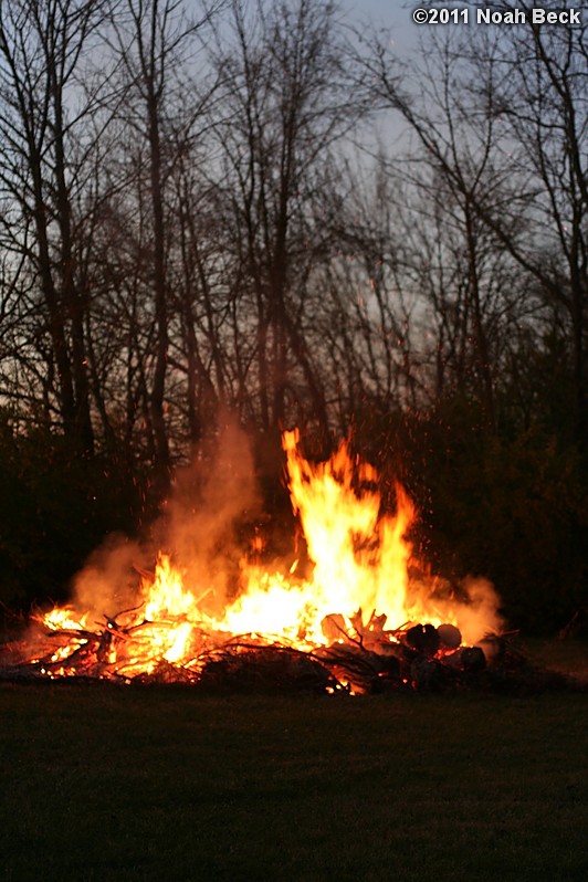 November 5, 2011: Bonfire at Anna and Mike&#39;s engagement party