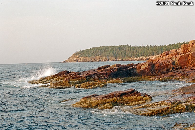 June 30, 2001: The coastline just after sunrise