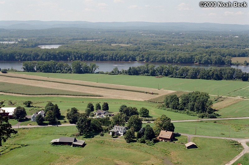 September 10, 2000: The Connecticut River Valley as seen from the top of Mt. Holyoke