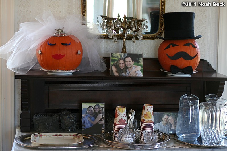 November 5, 2011: Display for Anna and Mike&#39;s engagement