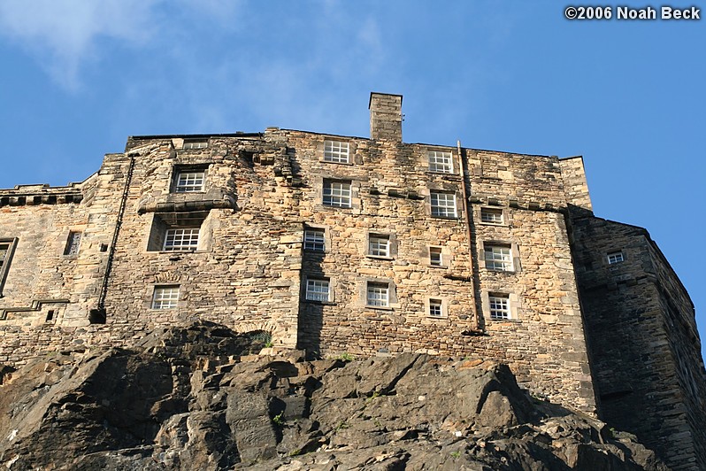 October 23, 2006: Edinburgh Castle.