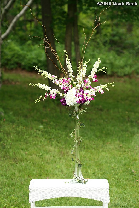 May 30, 2010: Elevated floral centerpiece