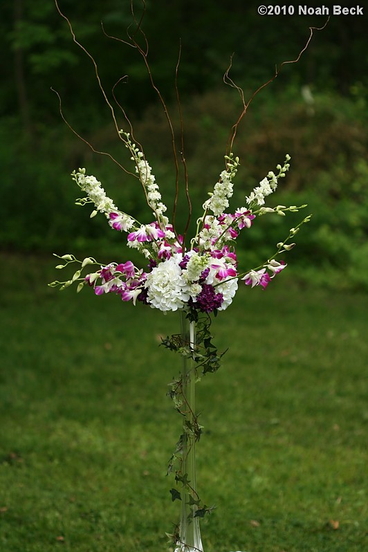 May 30, 2010: Elevated floral centerpiece