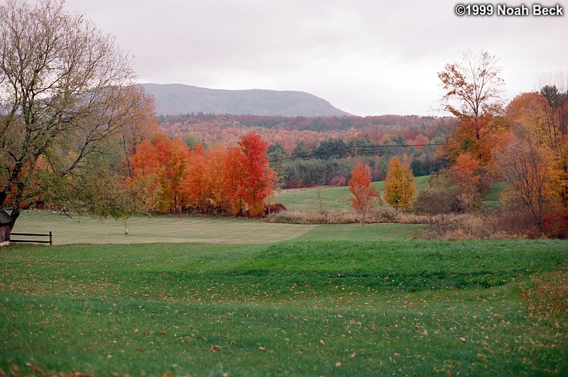 October 17, 1999: New England foliage