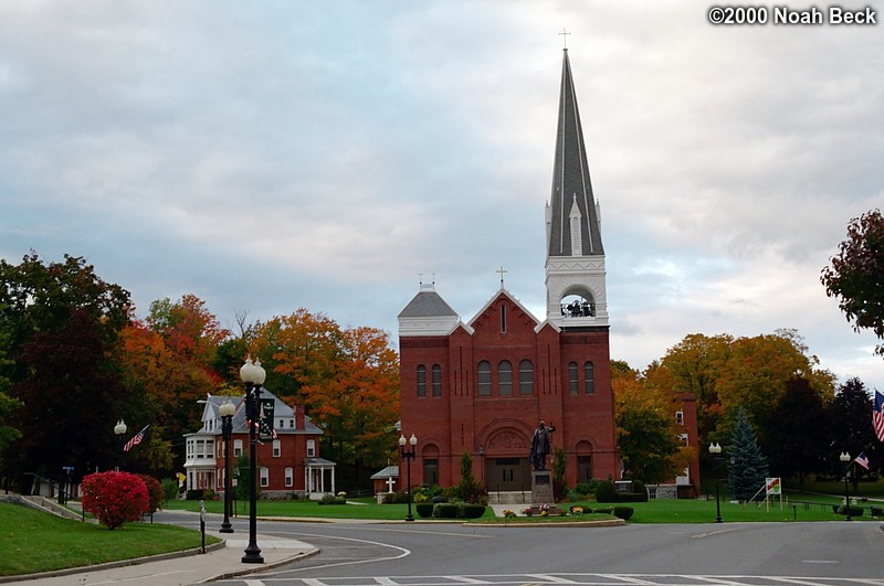 October 7, 2000: Fall in a small New England town