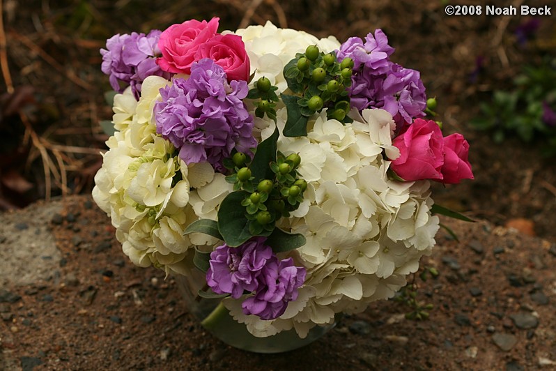 May 3, 2008: floral centerpiece