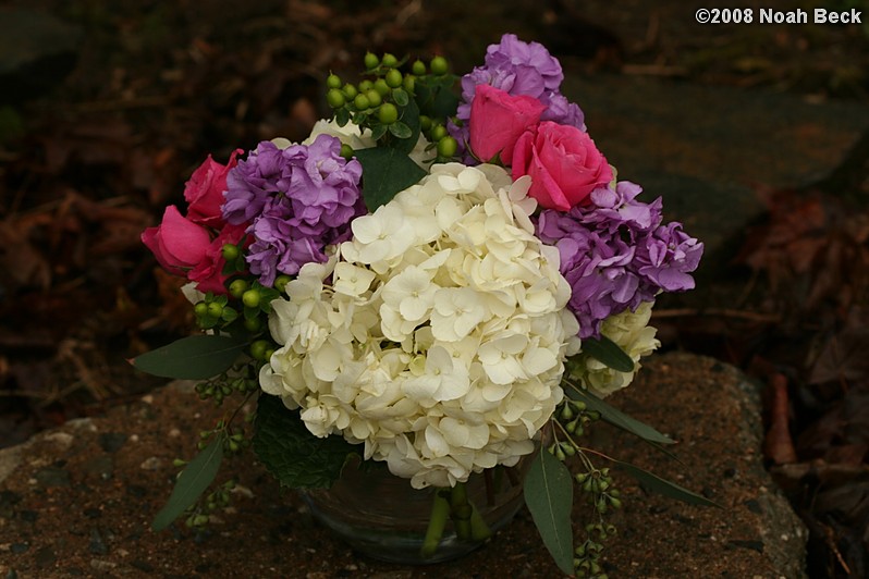 May 3, 2008: floral centerpiece