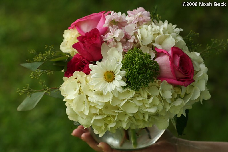 June 29, 2008: floral centerpiece