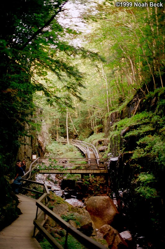 September 4, 1999: Flume Gorge in Franconia Notch State Park