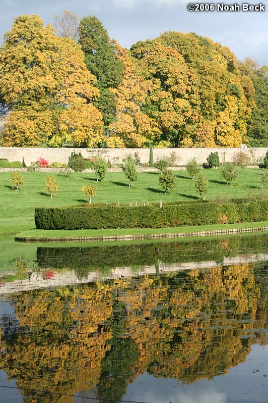 October 22, 2006: Gardens at Blair Castle.