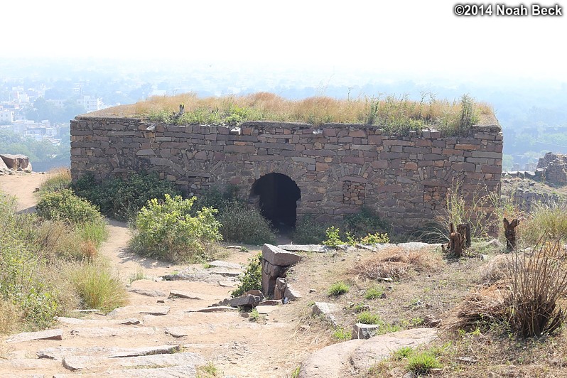 December 7, 2014: Gun powder storage building