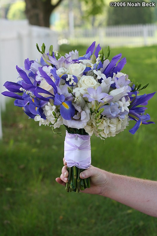 May 27, 2006: hand-held bouquet