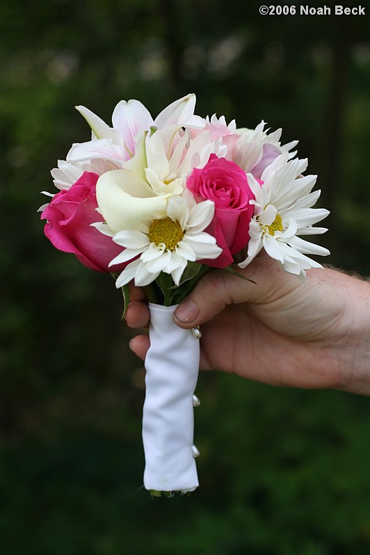 August 19, 2006: hand-held bouquet