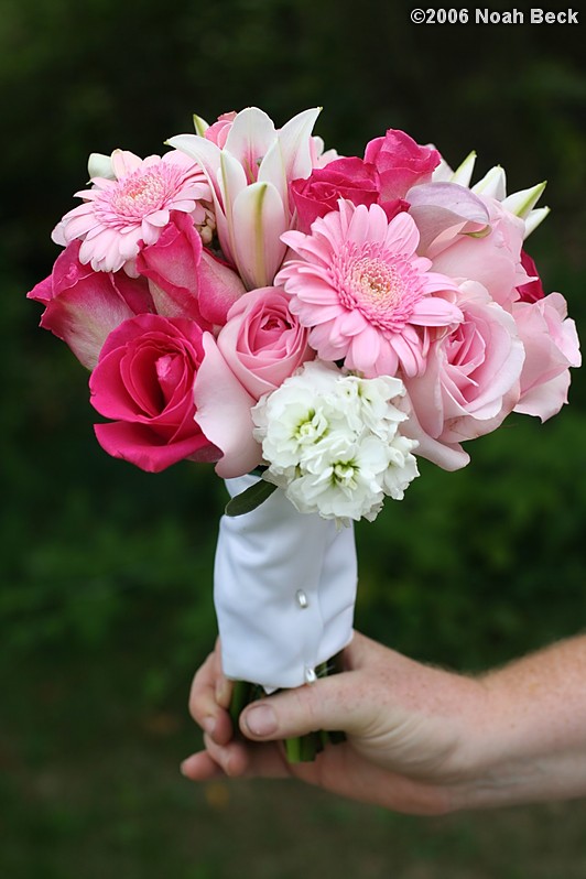 August 19, 2006: hand-held bouquet