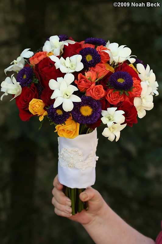 May 2, 2009: hand-held bouquet