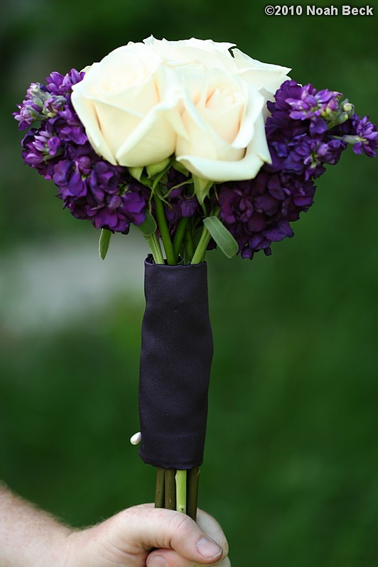 May 15, 2010: hand-held bouquet