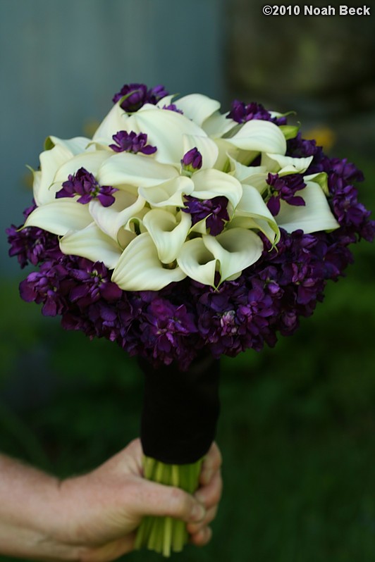 May 15, 2010: hand-held bouquet