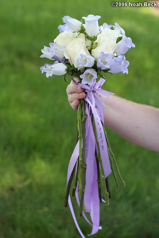 May 27, 2006: Hand-held flower bouquet