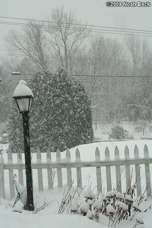 January 1, 2008: A heavy snow