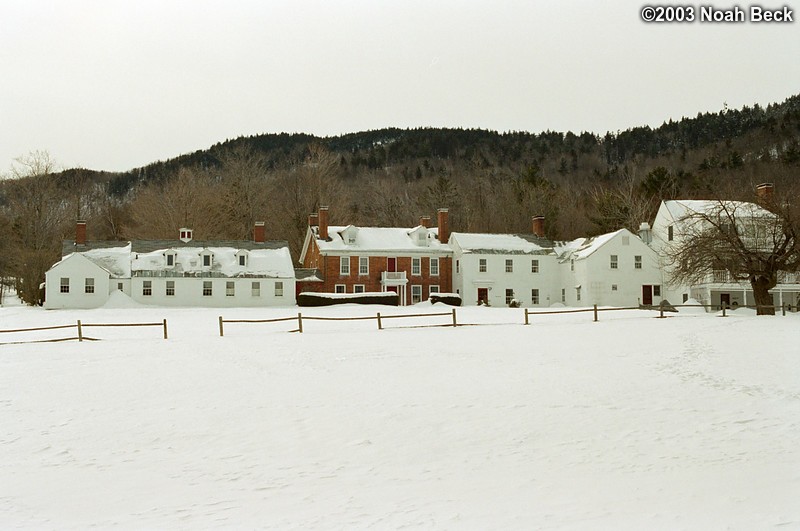 February 16, 2003: The Inn at Crotched Mountain under about three feet of snow