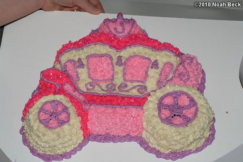 February 13, 2010: Jaeda&#39;s birthday cake, made by Rosalind