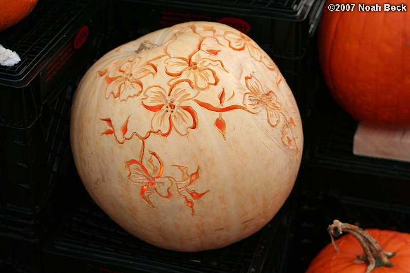 October 20, 2007: Keene pumpkin festival carved pumpkins