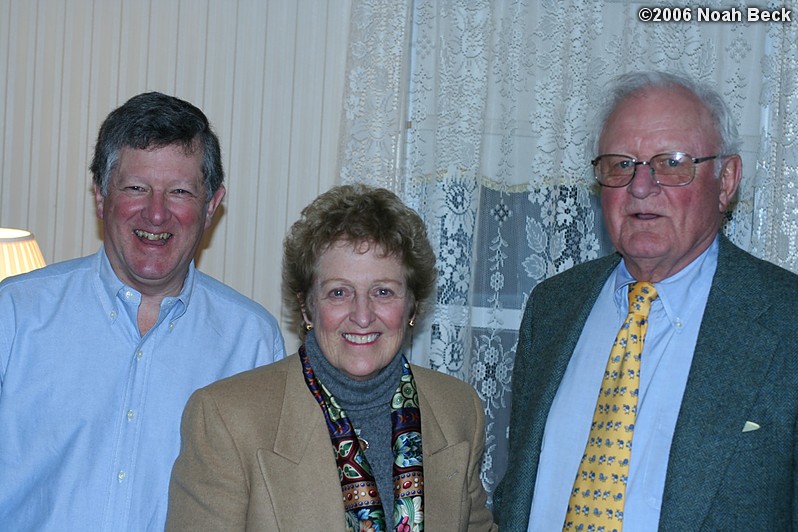 February 18, 2006: Left to right: Jeff, Martha, Bill