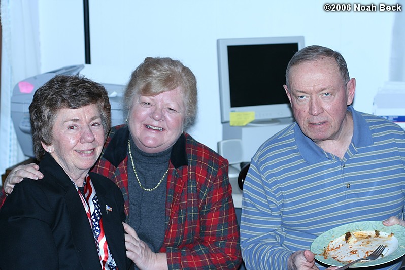 February 18, 2006: Left to right: Kathy, Melinda, Joe