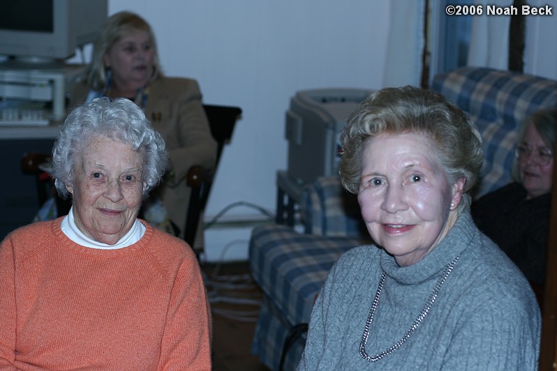February 18, 2006: Left to right: Tootie and Ann