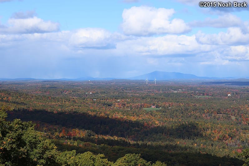 October 18, 2015: Mt Monadnock from Mt Wachusett