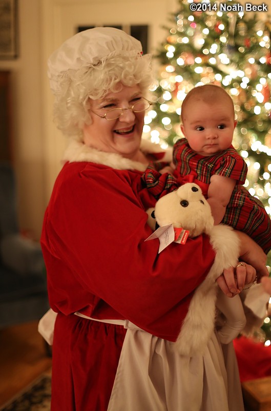 December 26, 2014: Mrs. Claus with Catherine