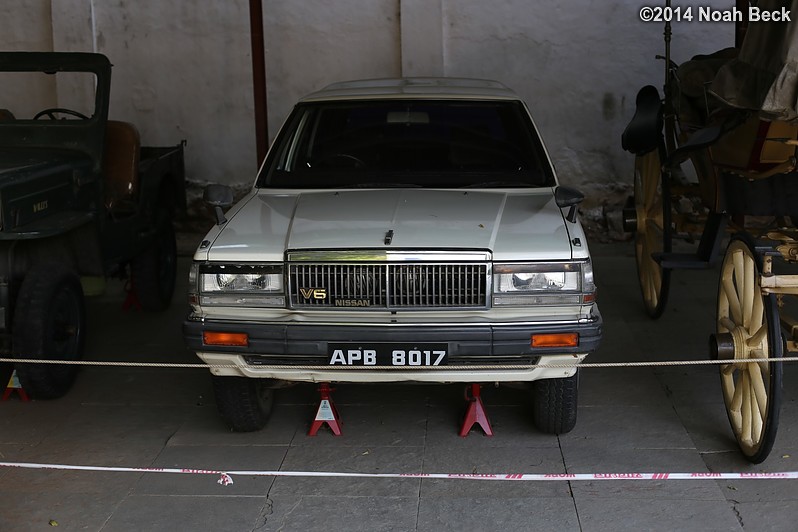 December 7, 2014: Nissan on display at the Buggie Khana