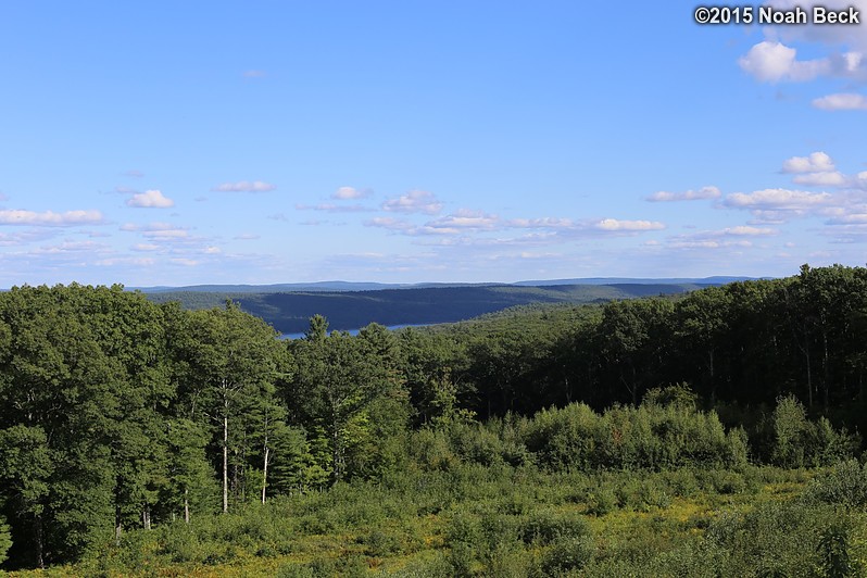 August 28, 2015: Looking over the Quabbin