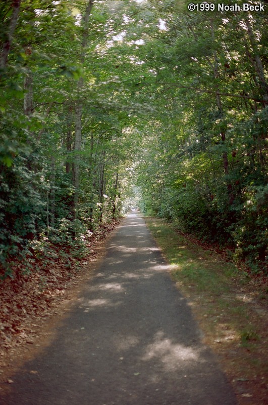 August 14, 1999: Rail trail on the cape