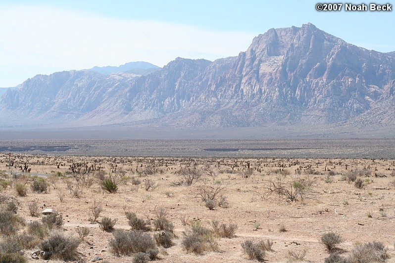 April 1, 2007: Red Rock Canyon landscape