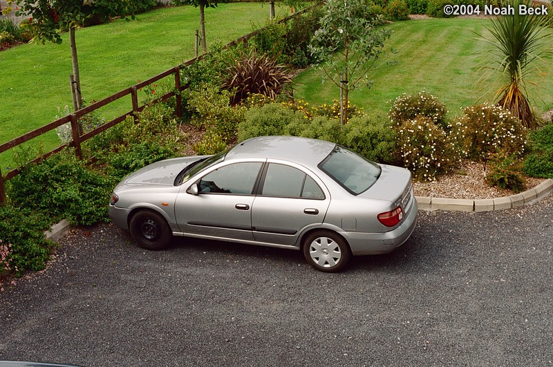 July 7, 2004: Our rental car, a Nissan Almera, served us well.