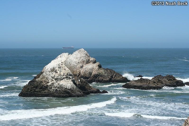 June 29, 2013: Rocks at the coast of Lands End