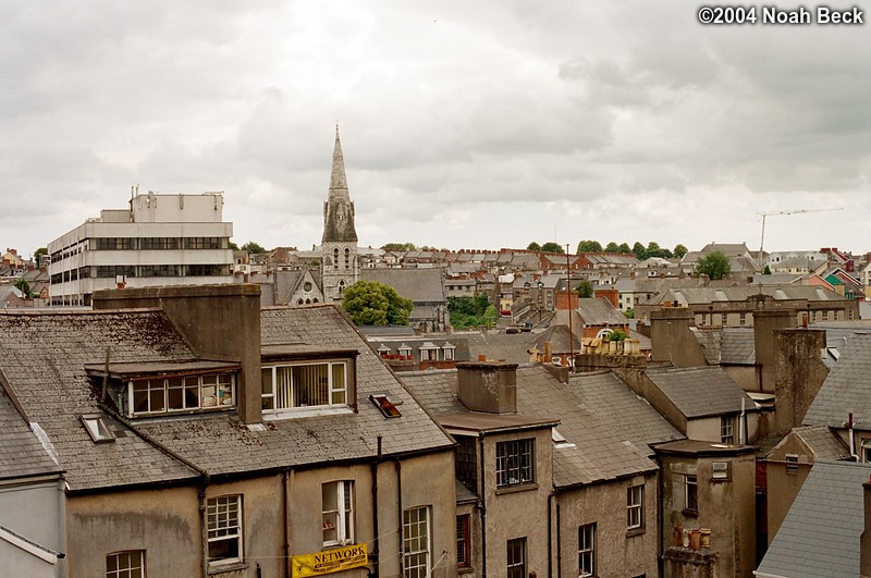 July 5, 2004: Rooftops in Cork.