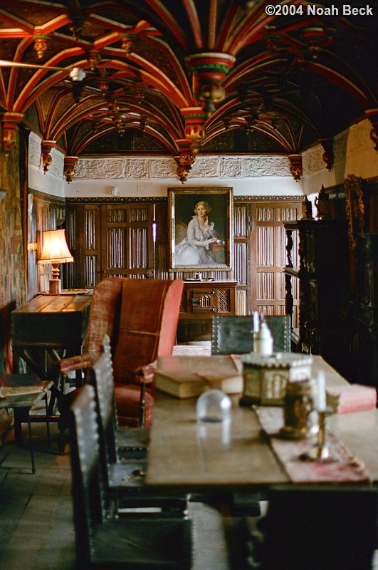 July 3, 2004: Some of the rooms in Bunratty Castle had been restored.