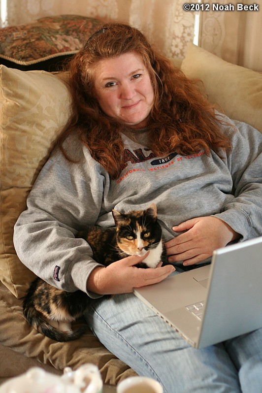 January 15, 2012: Roz and Kate typing