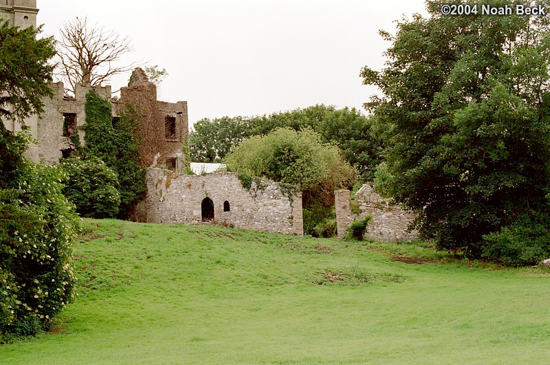 July 4, 2004: Ruins next to Leap Castle.