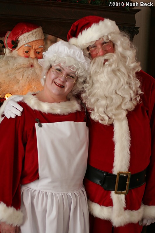 December 25, 2010: Santa and Mrs. Claus